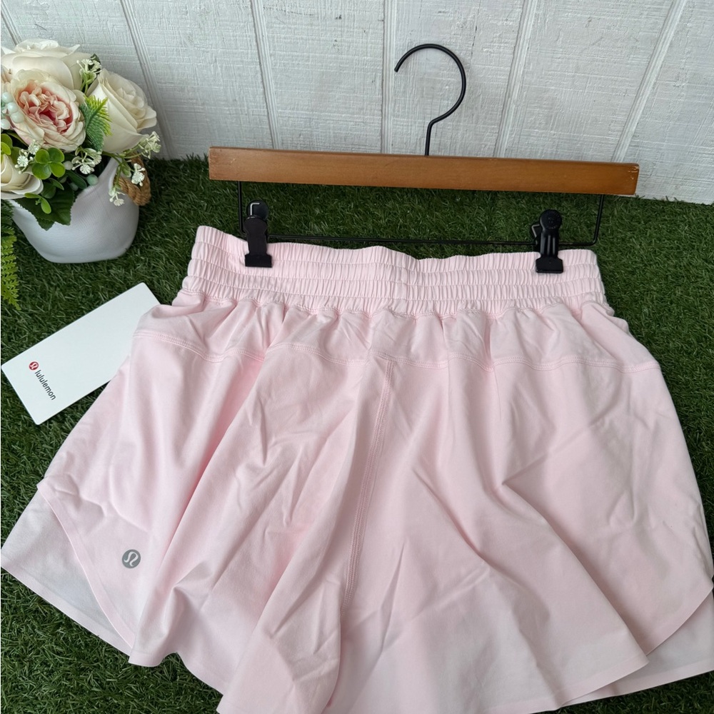 lululemon athletica Women's Light Pink Athletic Running Shorts - Picture 12 of 16